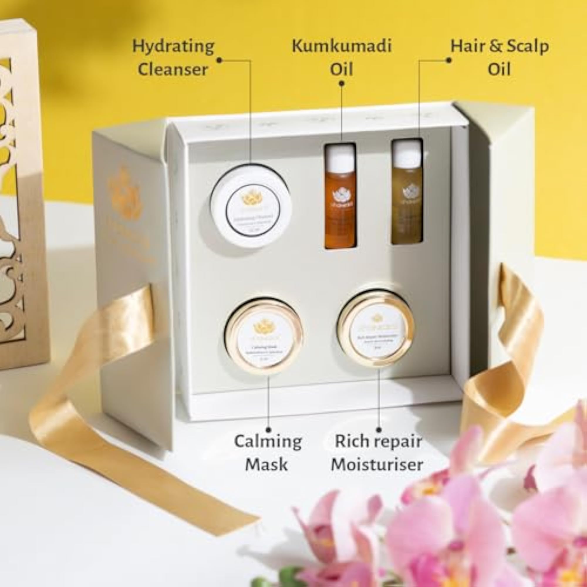 Skincare Gift Set Trial Combo with Kumkumadi Oil